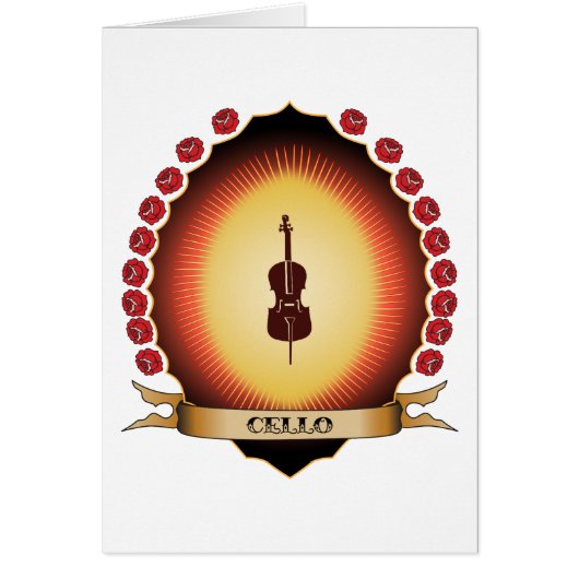 Cello Mandorla Cards (Front)