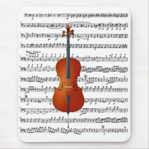 Cello & Me_ Mouse Pad