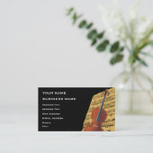 Cello - Music Business Card (Standing Front)