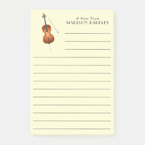 Cello Musician Music Teacher String Orchestra Post_it Notes