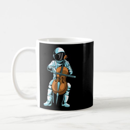Cello Musician  Orchestra Classical Astronaut Musi Coffee Mug