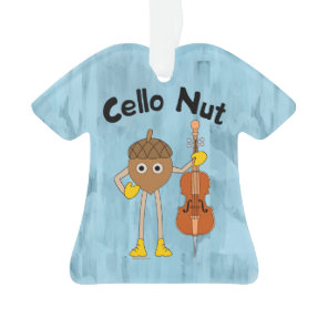 Cello Nut Ornament