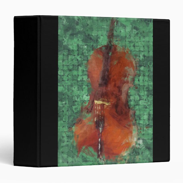 Cello On Green Binder (Front/Spine)