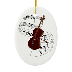 Cello Ornament