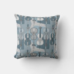 Cello Pattern Throw Pillow