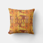 Cello Pattern Throw Pillow