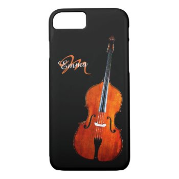 Cello  Personalized Iphone 7 Case by UROCKDezineZone at Zazzle