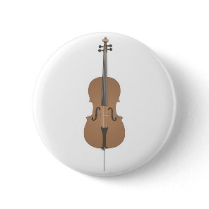 cello pinback button