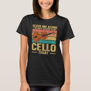 Cello Player Cello Retro Cellist Vintage T-Shirt
