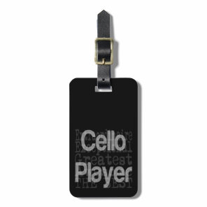 Cello Player Extraordinaire Luggage Tag