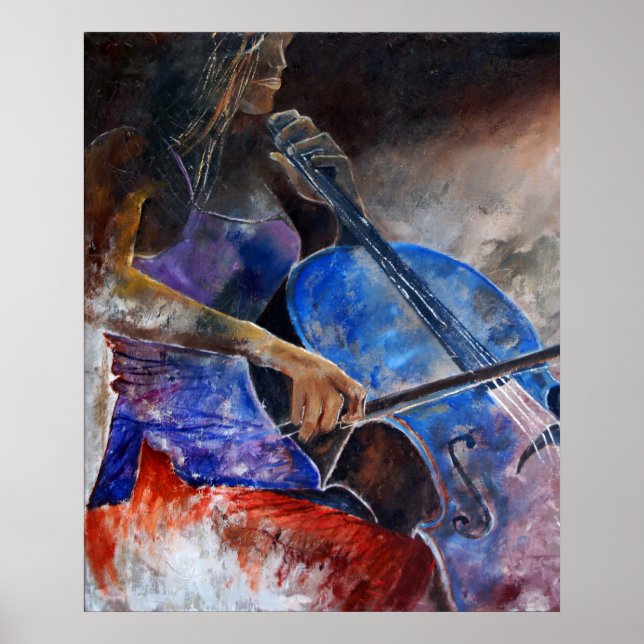 cello player poster (Front)