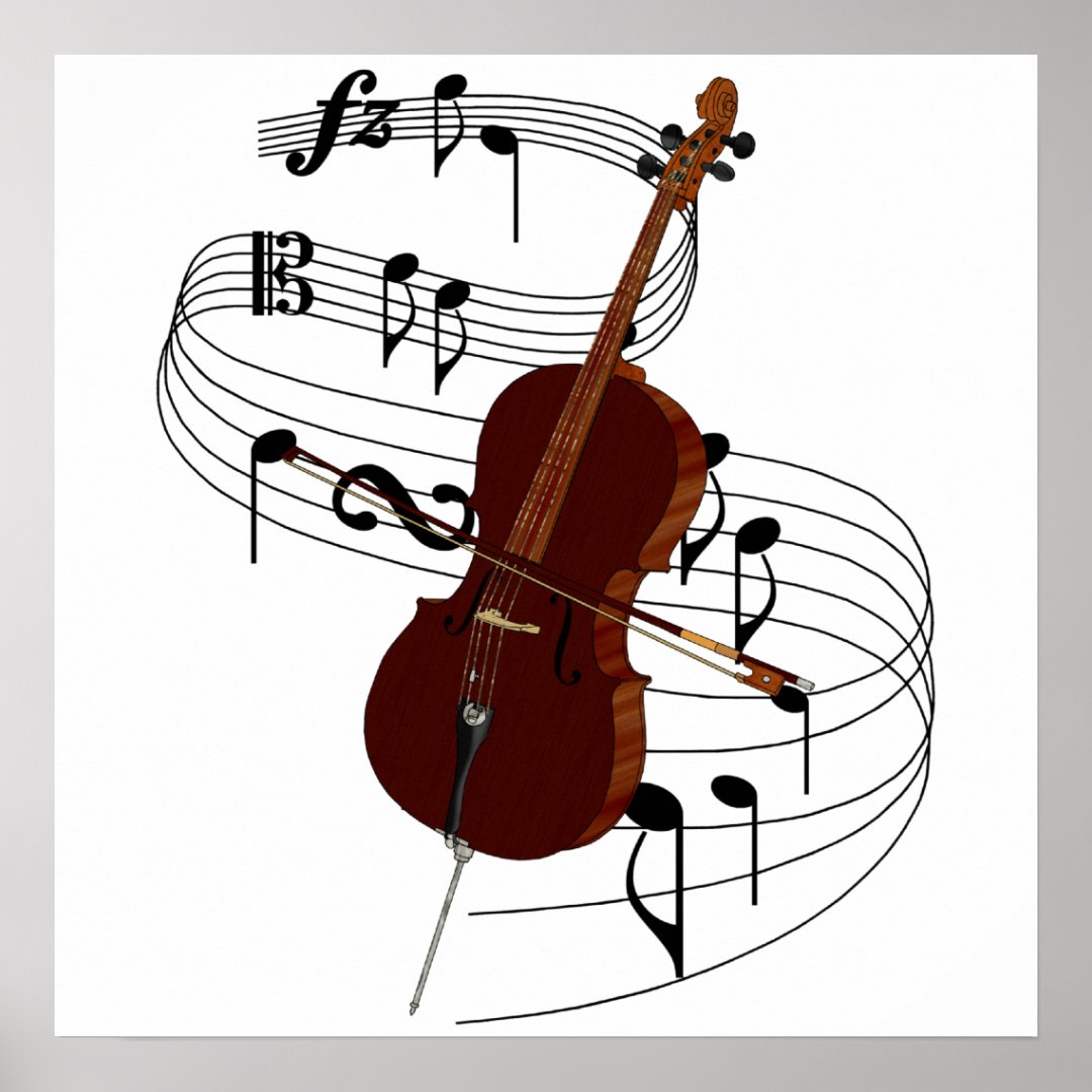 Cello Poster | Zazzle