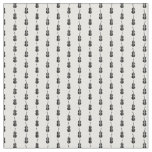 Cello Print Music Pattern CUSTOM BACKGROUND COLOR Fabric