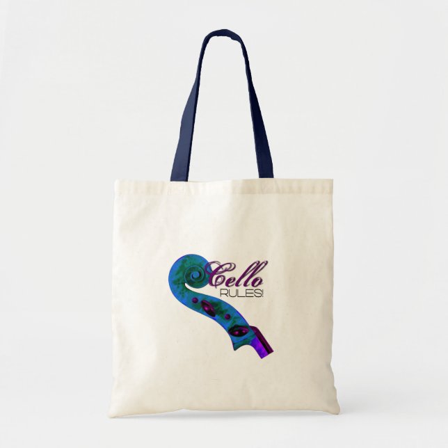 Cello Rules Tote Bag (Front)