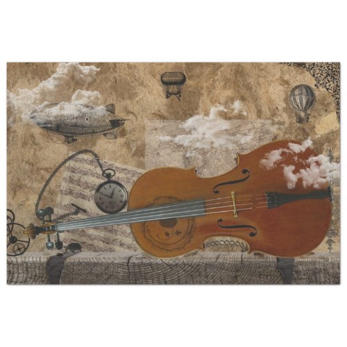 Cello Steampunk Suite Tissue Paper