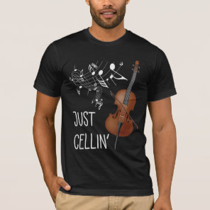 Cello String Instrument Cellist Humor violoncello T-Shirt