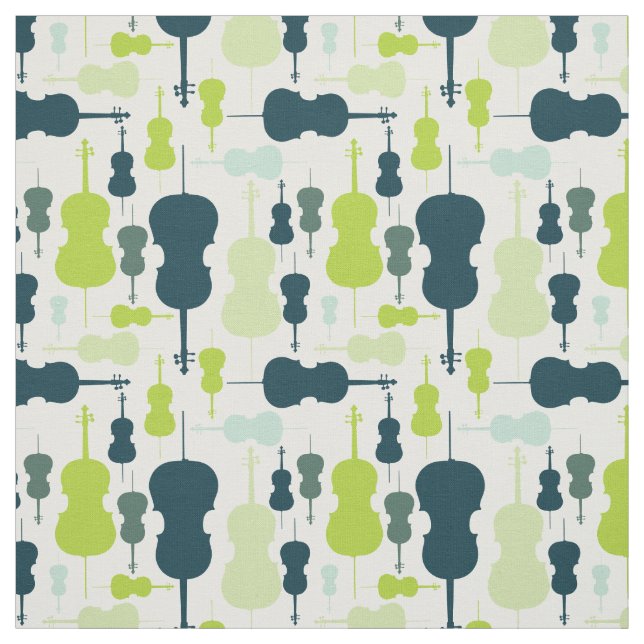 Cello String Instrument Music Orchestra Musician Fabric (Swatch)