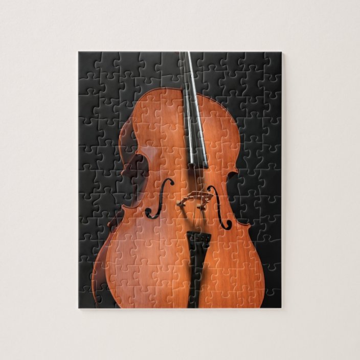 Cello Strings Stringed Instrument Wood Instrument Jigsaw Puzzle