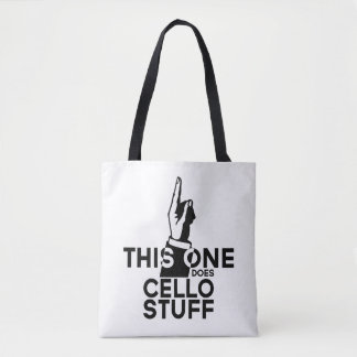 Cello Stuff - Funny Cello Music Tote Bag