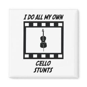 Cello Stunts Magnet