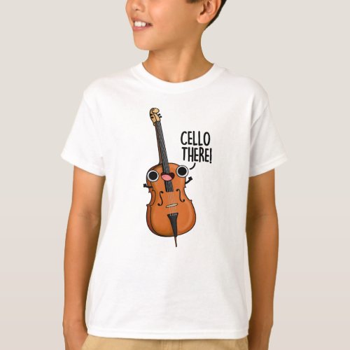 Cello There Funny Music Pun  T_Shirt