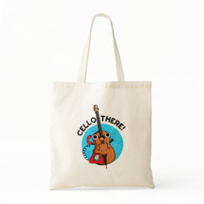 Cello There Funny Telephone Pun Tote Bag