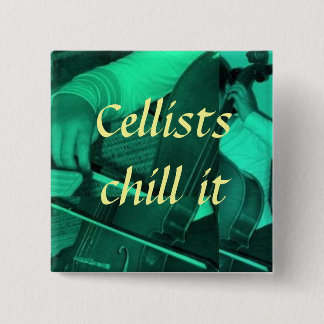 cello turquoise Cellists chill it..... Button