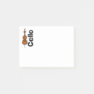 Cello Vertical Text Post-it Notes