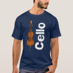 Cello Vertical White Text
