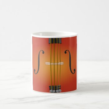 Cello  Violin  Viola  Or Bass Mug by JeffTaylorDesign at Zazzle