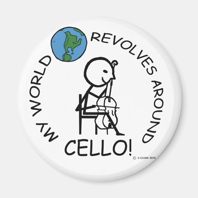 Cello - World Revolves Around Magnet (Front)