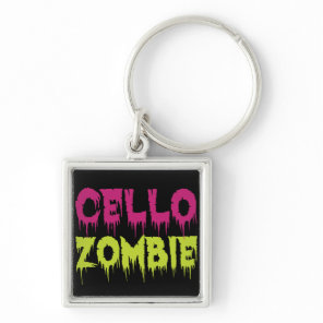 Cello Zombie Keychain