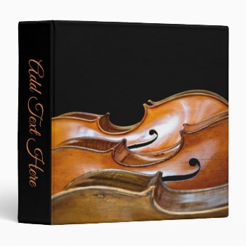 Cellos 3 Ring Binder by LwoodMusic at Zazzle