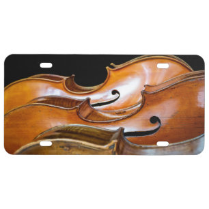 Cellos License Plate
