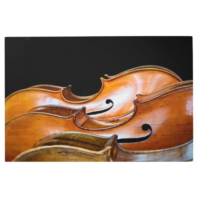 Cellos Metal Print (Front)