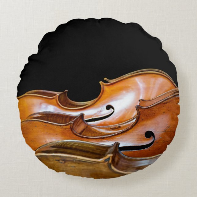 Cellos Round Pillow (Front)