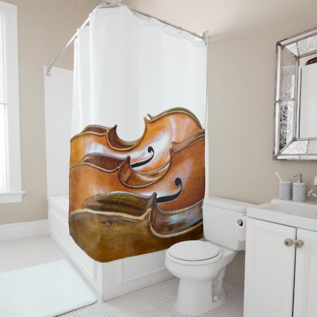 Cellos Shower Curtain (In Situ)