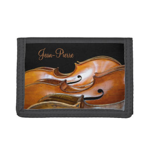 Cellos w Name Tri-fold Wallet
