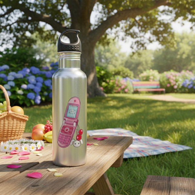 Cellphone Stainless Steel Water Bottle (Creator Uploaded)
