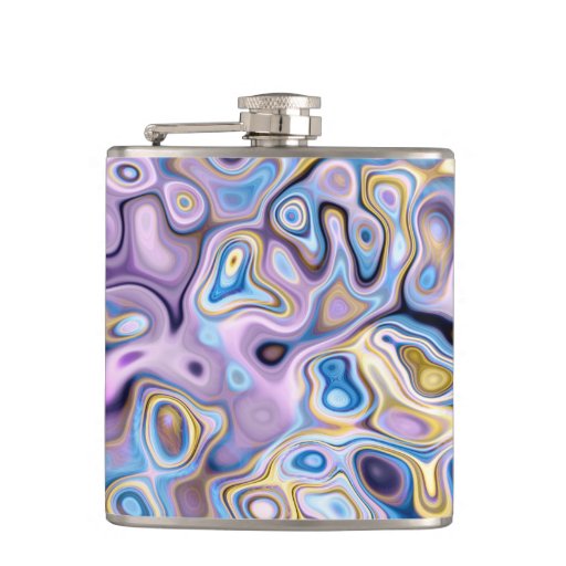 CELLS / A STRUCTURE of LIFE rapped Flask | Zazzle