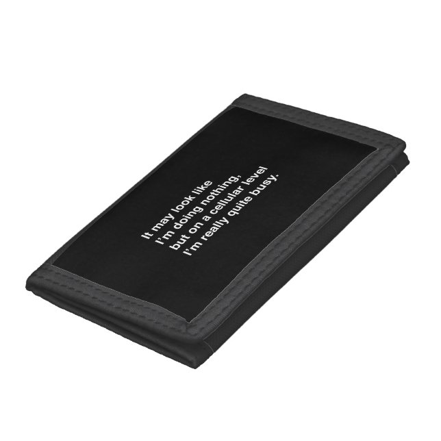 Cellular Level Tri-fold Wallet (Bottom)