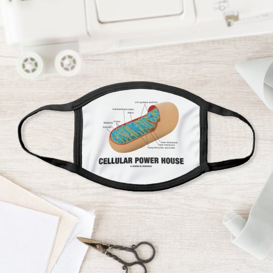 Cellular Power House Mitochondrion Face Mask