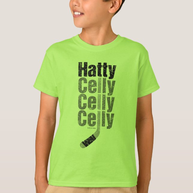 Celly Celly Celly (Hockey) T-Shirt (Front)