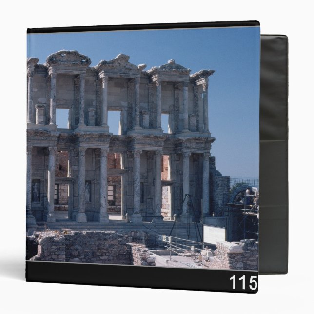 Celsus Library, built in AD 135 Binder (Front/Inside)