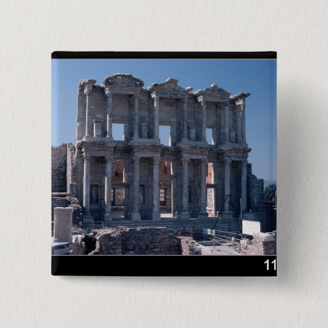 Celsus Library, built in AD 135 Button (Front)