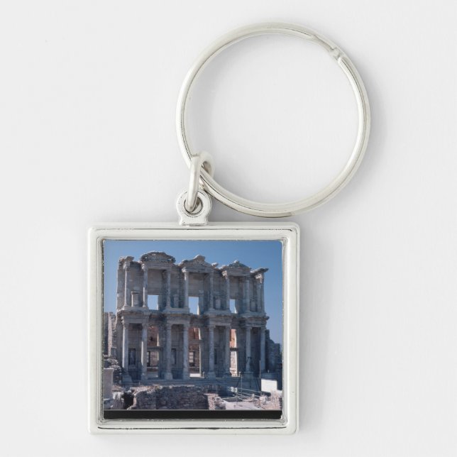 Celsus Library, built in AD 135 Keychain (Front)
