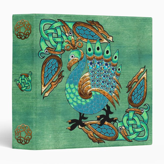 Celt and Feathers 3 Ring Binder (Front/Spine)