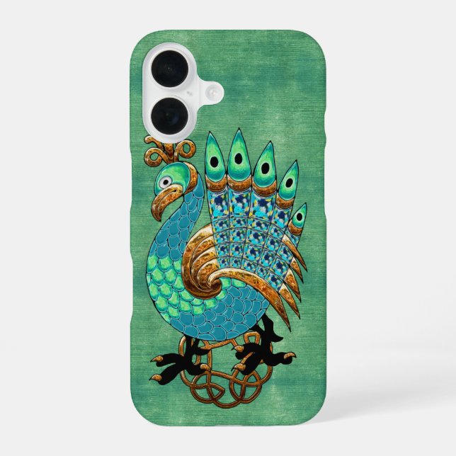 Celt and Feathers Iphone Case (Back)