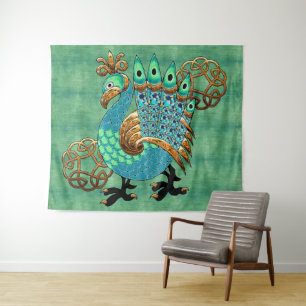 Celt and Feathers Tapestry