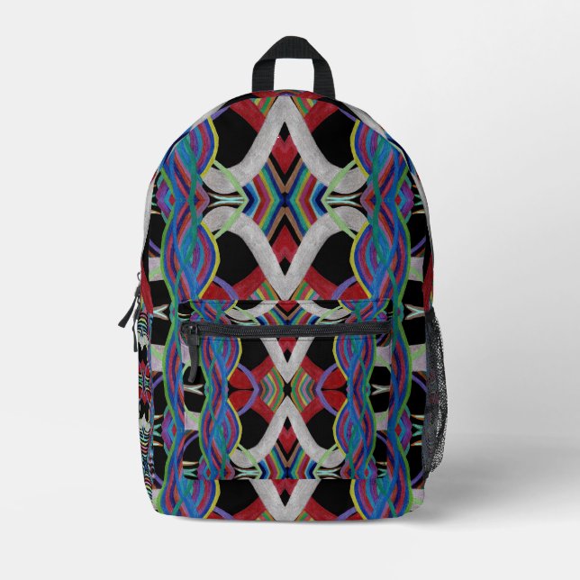 Celtelix on  printed backpack (Front)